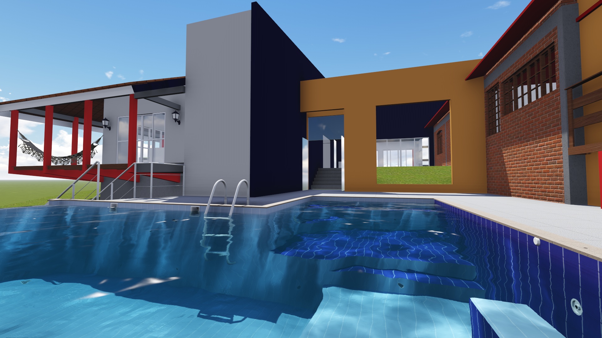 Projeto Piscina Residência Aurimar e Zelia